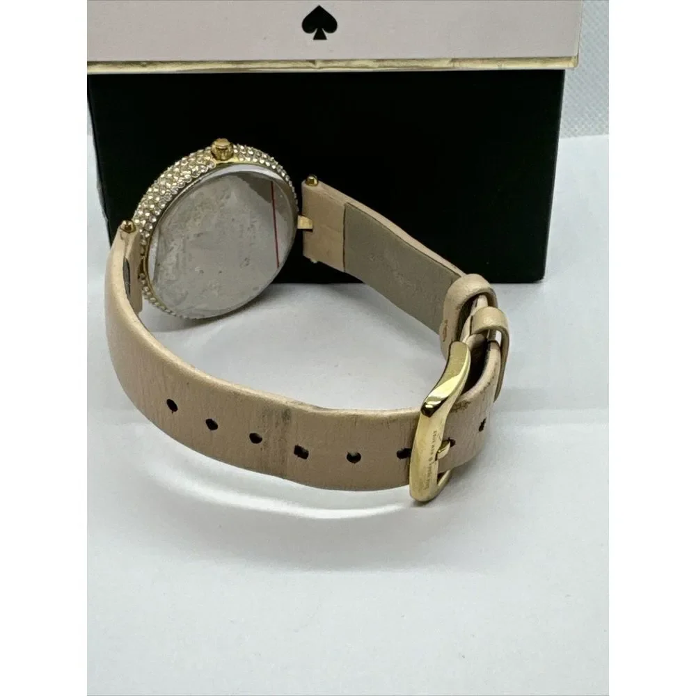 Kate Spade New York Eldridge KSW1013 Women's Leather Analog Dial Watch JNA153